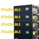 China Stock Battery Housing OEM/ODM DIY Metal Box for 48V 280-340Ah Prismatic LiFePO4 Cells Empty Enclosure