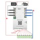 China Stock JK 300A B2A8S30P-HC with CAN Bus and Heating  3S-8S 2A Active Balancing BMS compatible with LiFePO4, Li-ion, and LTO Batteries