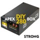 China Stock Apex 280 PRO Horizontal Metal Box With 48V 200A Inverter BMS and LCD screen DIY Kits Enclosure